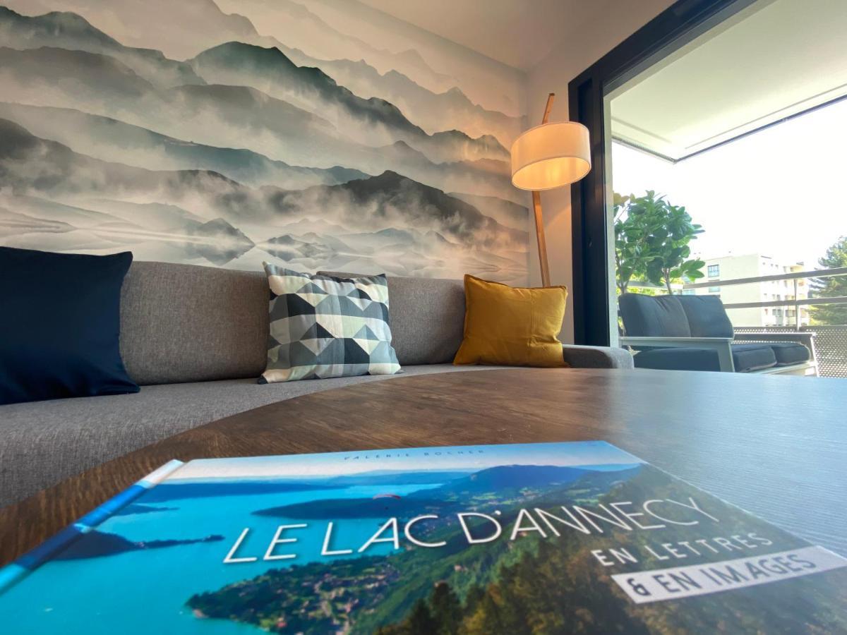L'Orangeraie - Garage, Balcon, Velos, Proche Lac, Vue Montagne อานซี ภายนอก รูปภาพ